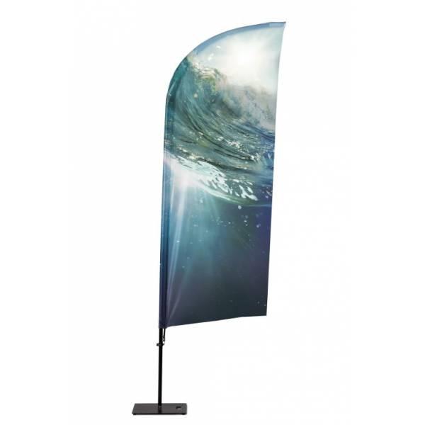 Beach Flag Alu Wind & Paddle display publicitaire