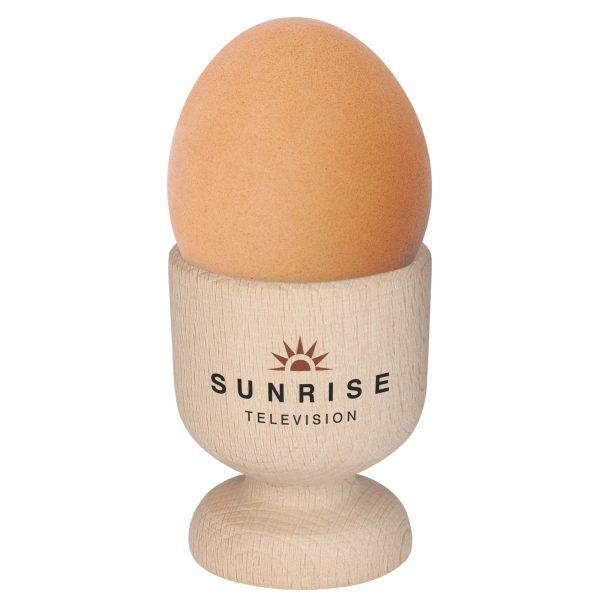 Coquetier en bois GOODIES vaisselle personnalisés et publicitaire