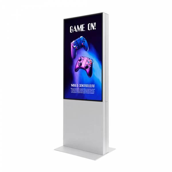 Smart Line Écran Totem Double Face display publicitaire