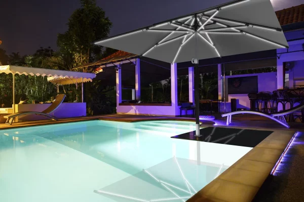 Parasol publicitaire Atlantic 3 x 3 m – Image 7