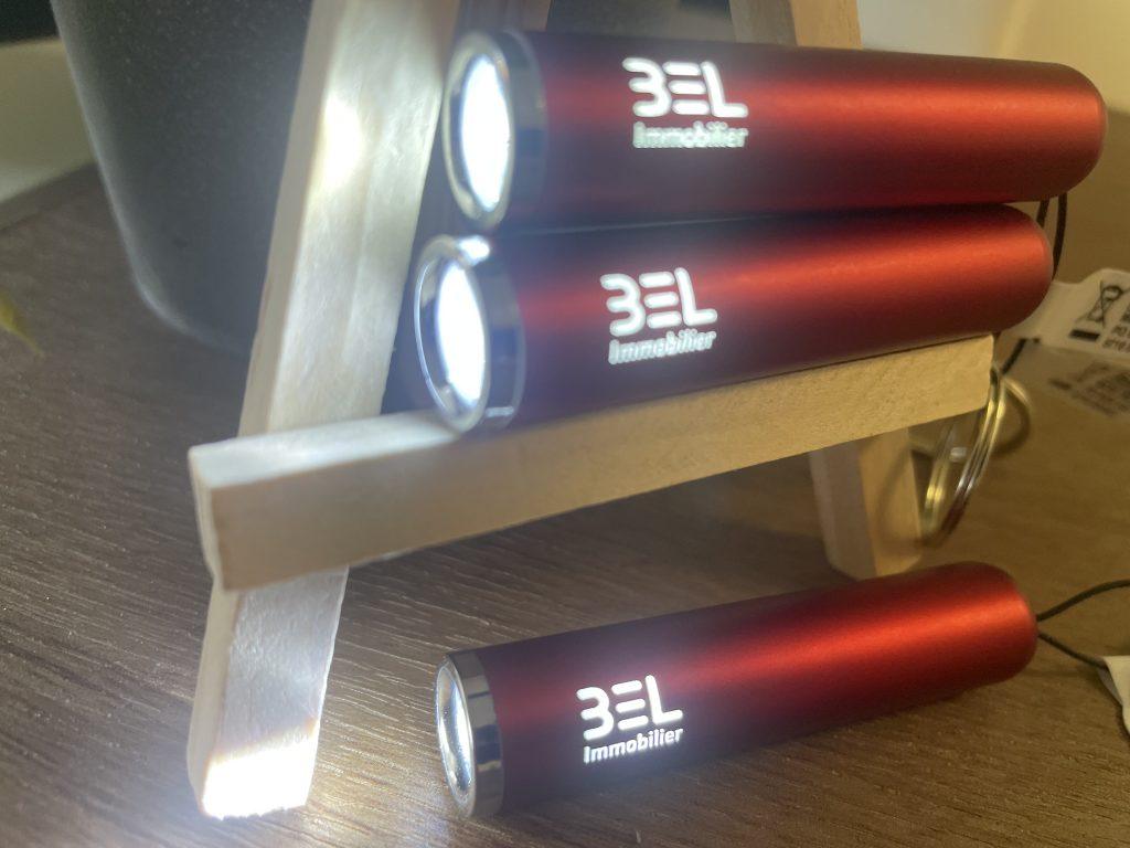 Lampe torche porte clé