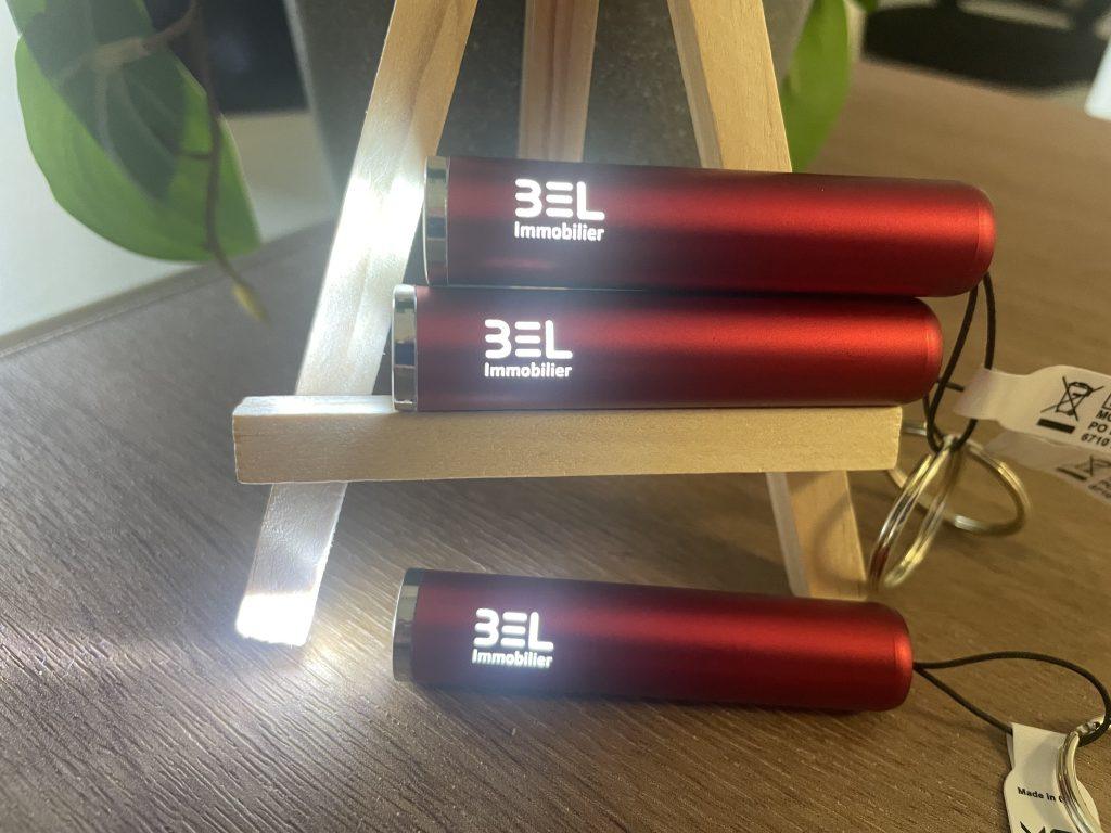 Lampe torche porte clé