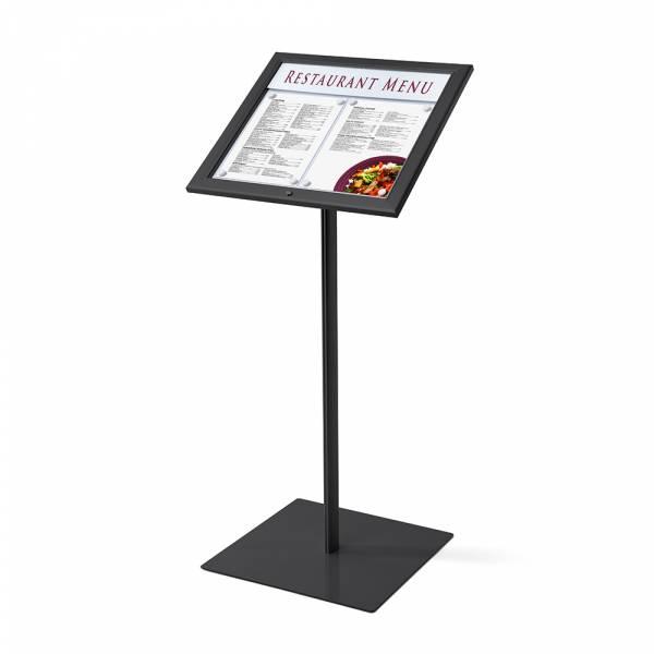 Logo / LED Du Support De Menu Verrouillable display publicitaire