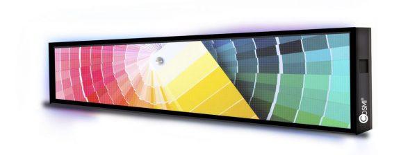 Enseigne LED P4 Full Color extérieur 294 x 54 cm-signaletique digitale