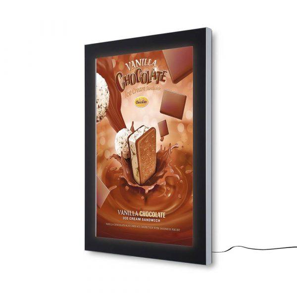 LED Porte-affiche Premium Extérieur 70 x 100 cm signaletique digitale