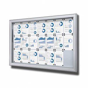 Vitrine Extérieure Verrouillable Extra Profonde display publicitaire
