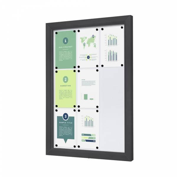 Outdoor Lockable Showcase Slim display publicitaire
