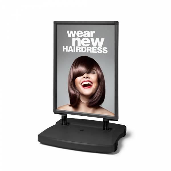 Windtalker® City avec Base Plastique display publicitaire