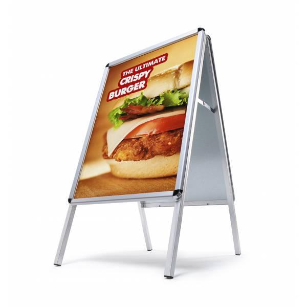 Chevalet 100 x 140 cm Coins Arrondis 32 mm display publicitaire