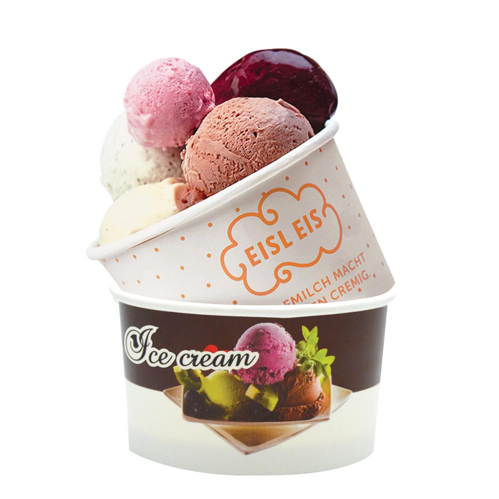 Pot à glace (8oz) GOODIES packaging personnalisés et publicitaire