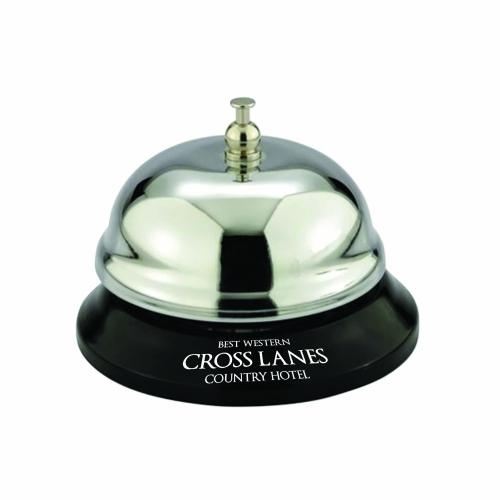 Cloche de service chromée GOODIES vaisselle personnalisés et publicitaire