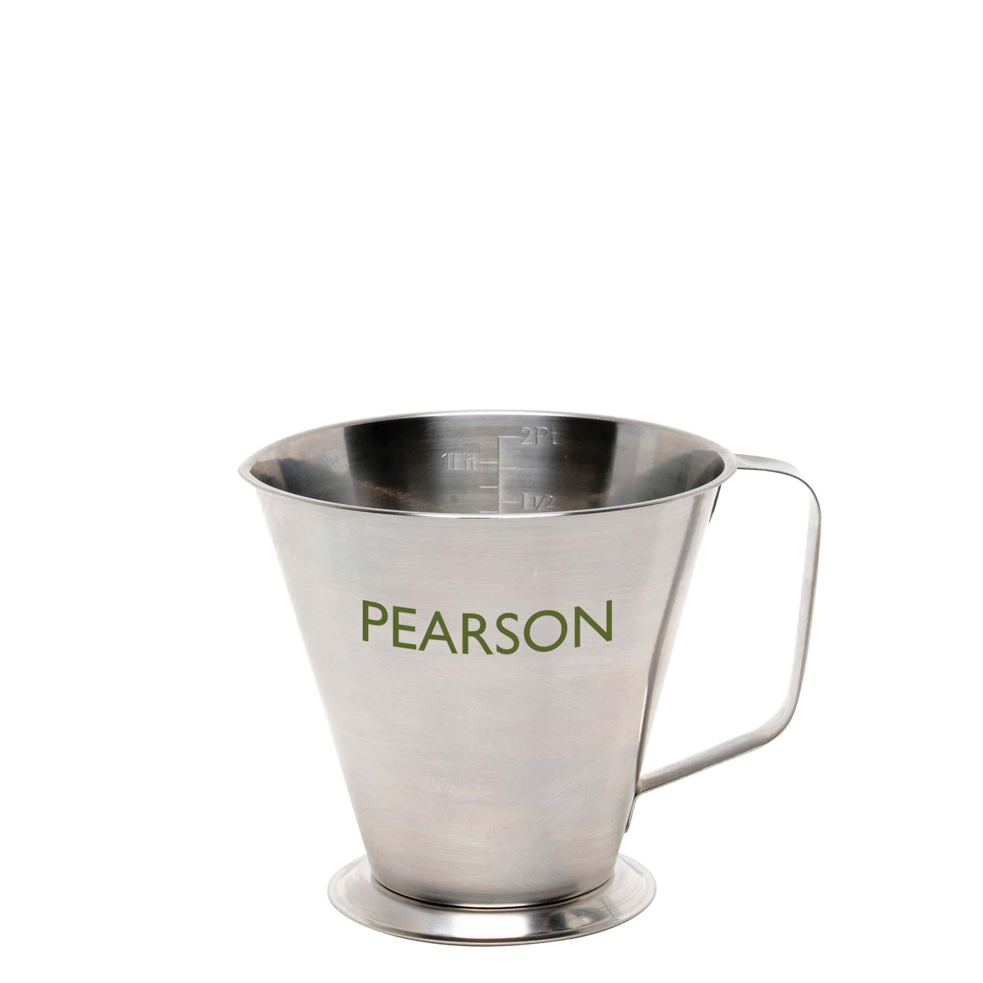 Pichet gradué en acier inoxydable (0,5 Litre/1 Pt) GOODIES vaisselle personnalisés et publicitaire