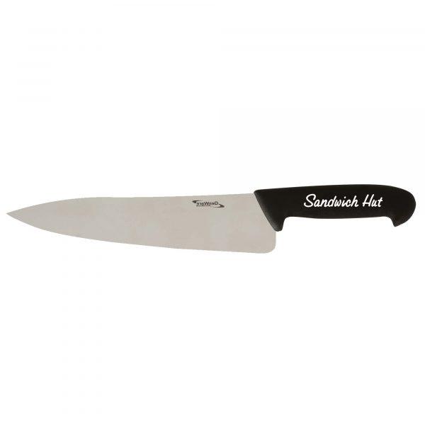 Couteau de chef à manche coloré (25,5 cm) GOODIES vaisselle personnalisés et publicitaire