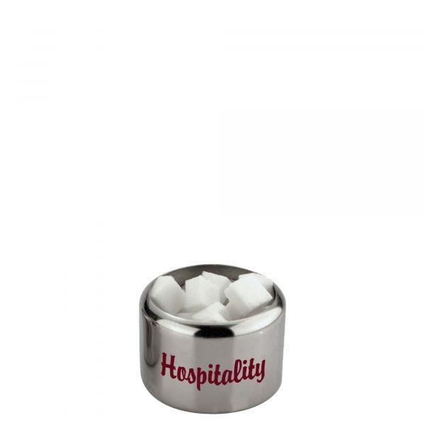 Sucrier en acier inoxydable (300ml/10oz) GOODIES vaisselle personnalisés et publicitaire