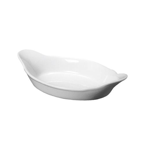 Plat ovale à oreilles en céramique (320mm) GOODIES vaisselle personnalisés et publicitaire