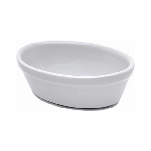 Plat à tarte ovale en céramique (14cm) GOODIES vaisselle personnalisés et publicitaire