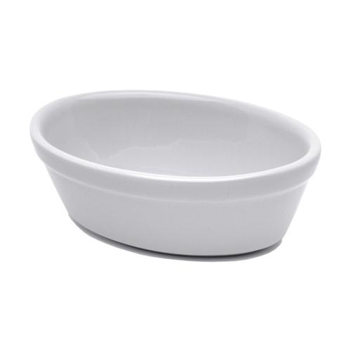 Plat à tarte ovale en céramique (16cm) GOODIES vaisselle personnalisés et publicitaire