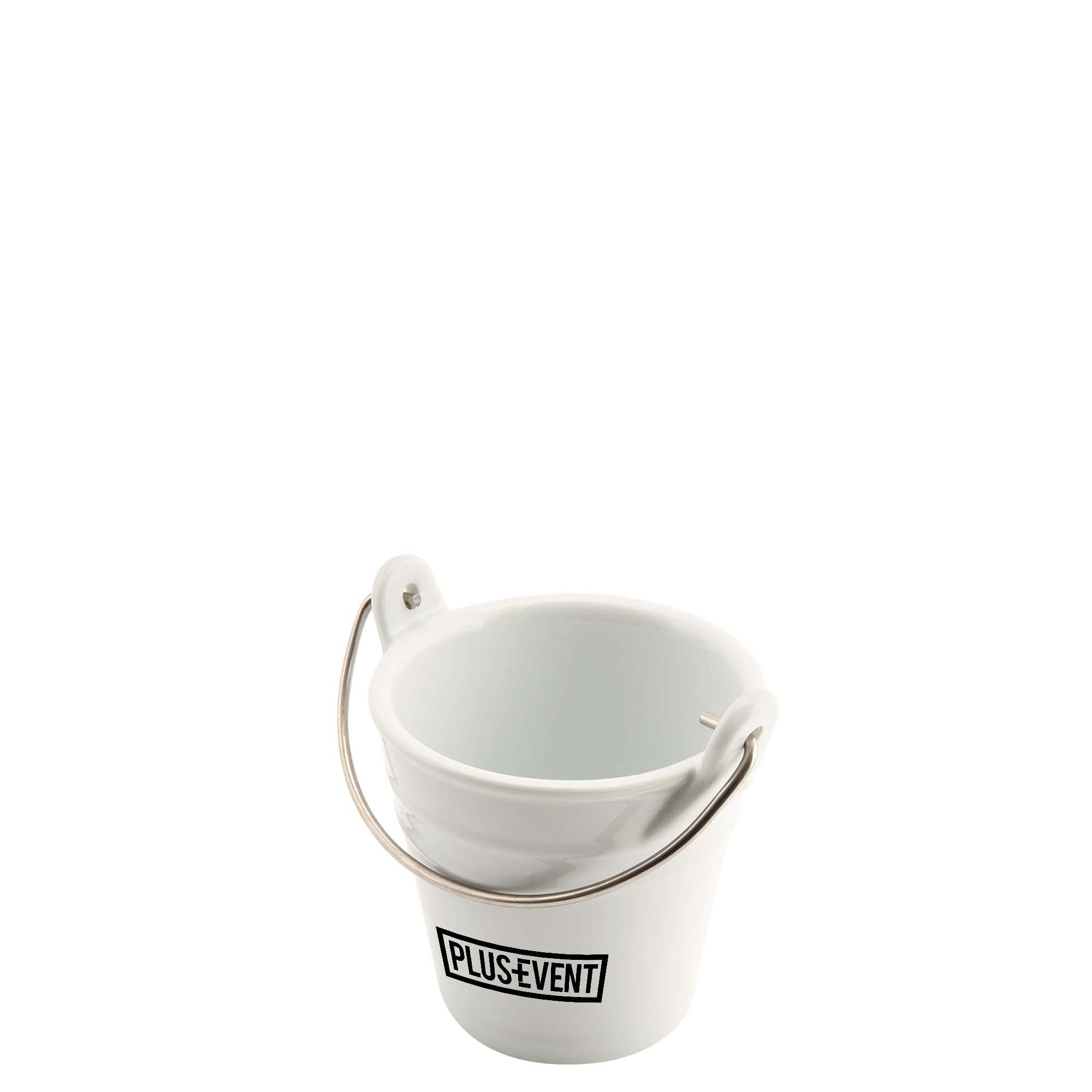 Seau de service en céramique avec poignée (250ml/8.7oz) GOODIES vaisselle personnalisés et publicitaire