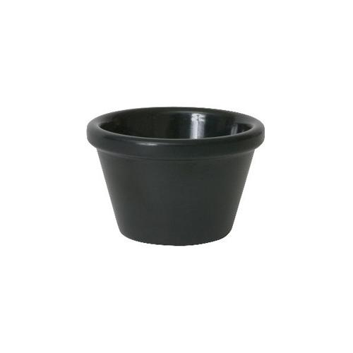 Ramequin noir lisse (2oz) GOODIES vaisselle personnalisés et publicitaire