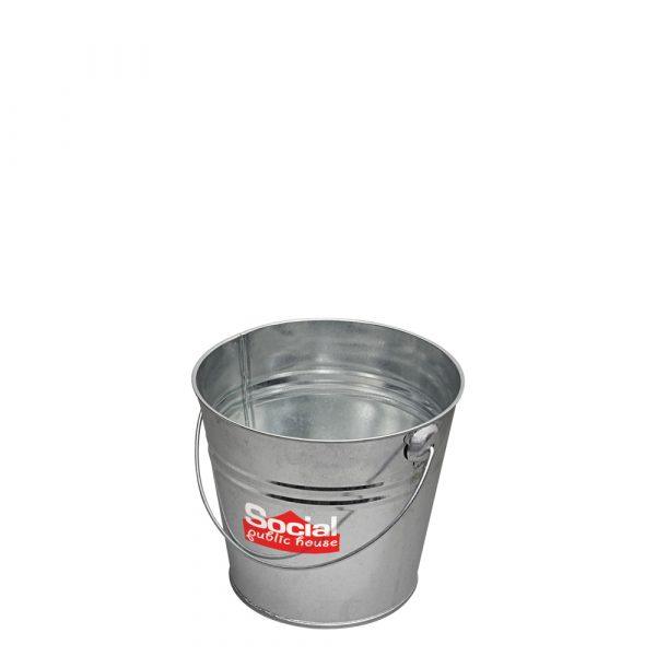Seau de service en acier (500ml) GOODIES vaisselle personnalisés et publicitaire