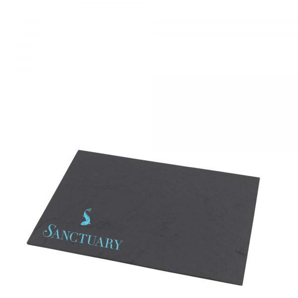 Plat rectangulaire en ardoise (20x11cm) GOODIES vaisselle personnalisés et publicitaire