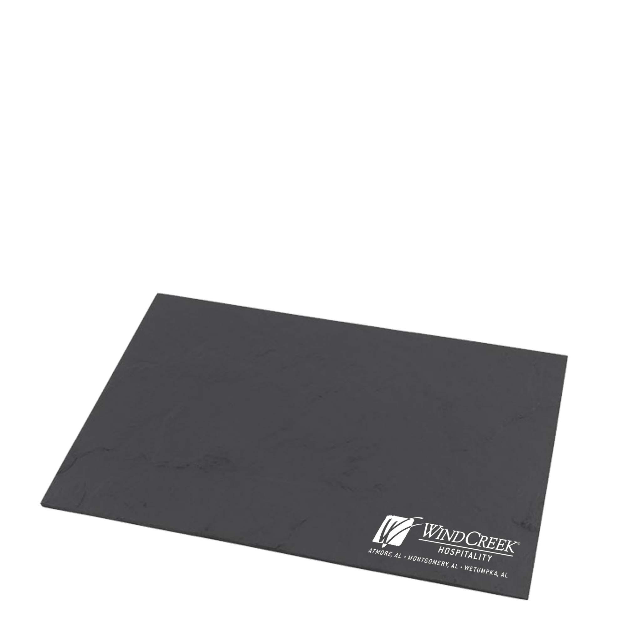 Plat rectangulaire en ardoise (25x13cm) GOODIES vaisselle personnalisés et publicitaire