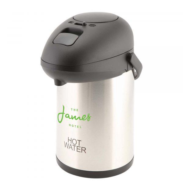 Pompe à eau en acier inoxydable (2,5 litres) GOODIES RESTAURANTS