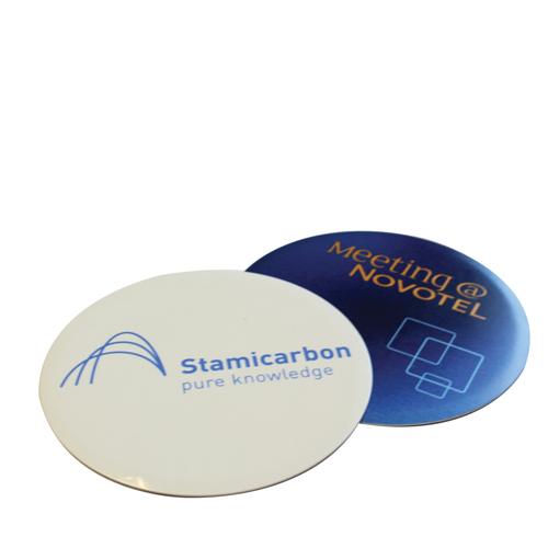 Sous-verres en aluminium GOODIES vaisselle personnalisés et publicitaire
