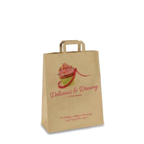 Sac à poignée plate Petit (18x34x10cm) GOODIES packaging personnalisés et publicitaire