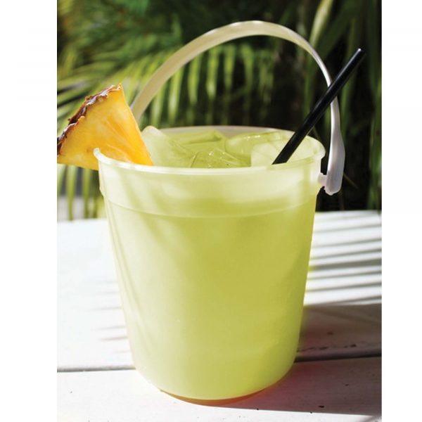 Seau à boire en plastique réutilisable (1 Litre/35oz) GOODIES verres personnalisés et publicitaire