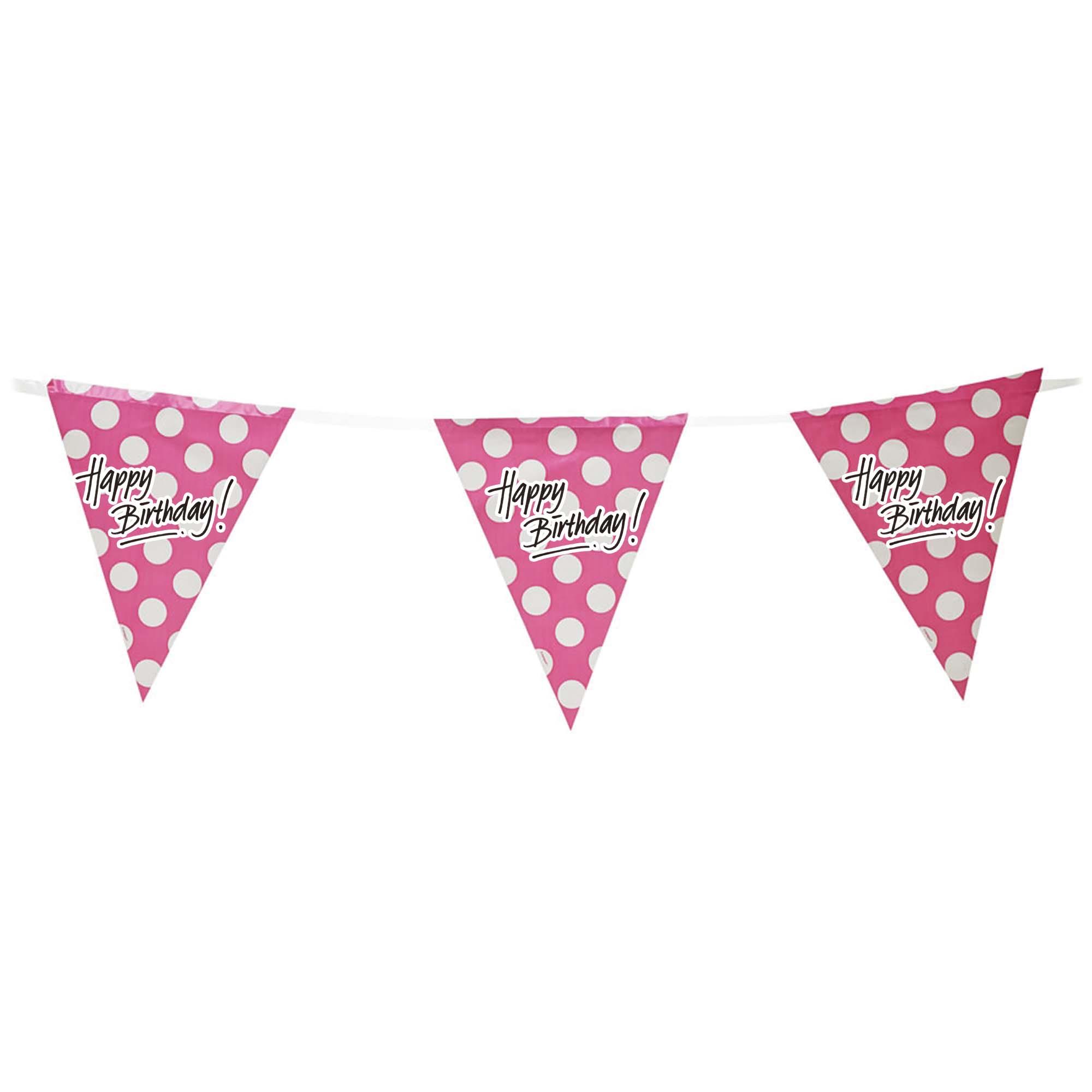 Bunting synthétique triangulaire - extérieur GOODIES vaisselle personnalisés et publicitaire
