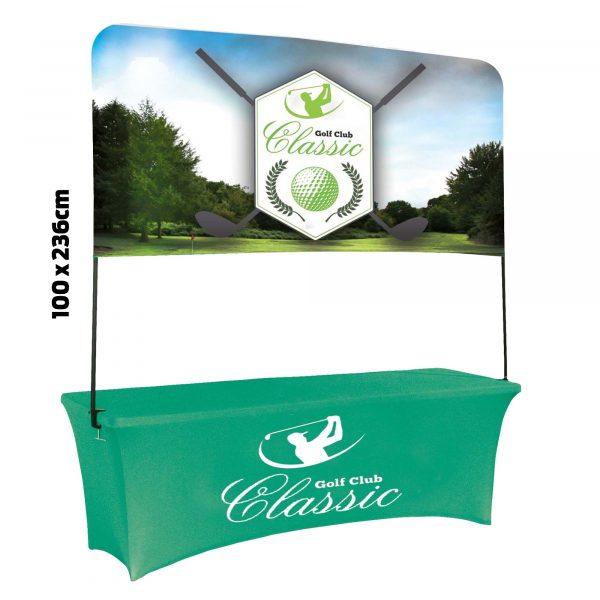 Bannière et cadre pour table (100X236cm) GOODIES vaisselle personnalisés et publicitaire