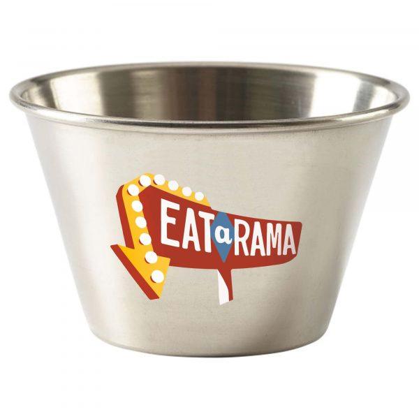 Ramequin en acier inoxydable de 6 oz - Argent GOODIES vaisselle personnalisés et publicitaire