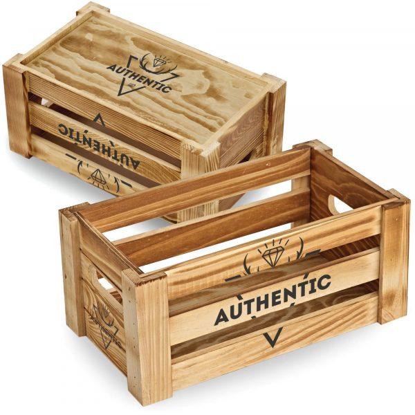 Caisses d'exposition en bois GOODIES RESTAURANTS