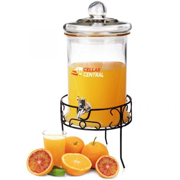 Distributeur de boissons rond avec support (4.8 Litre/168oz) GOODIES RESTAURANTS