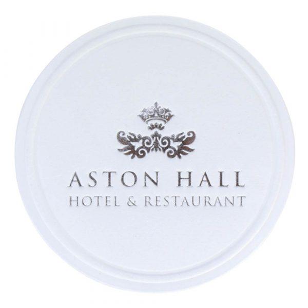 Sous-verre en tissu - 6Ply & Unilam (9cm) GOODIES vaisselle personnalisés et publicitaire