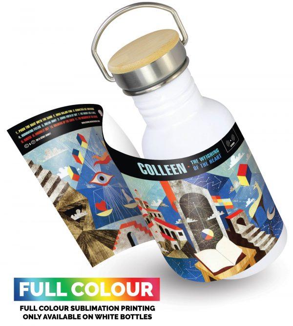 Bouteille de voyage - Couvercle en bambou (500ml) * GOODIES RESTAURANTS