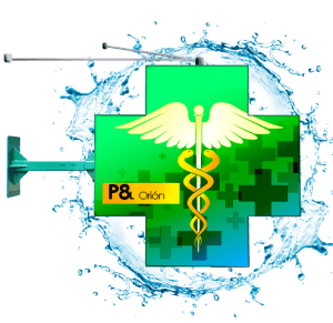 Croix de pharmacie ORION P8L Full Color-signaletique digitale