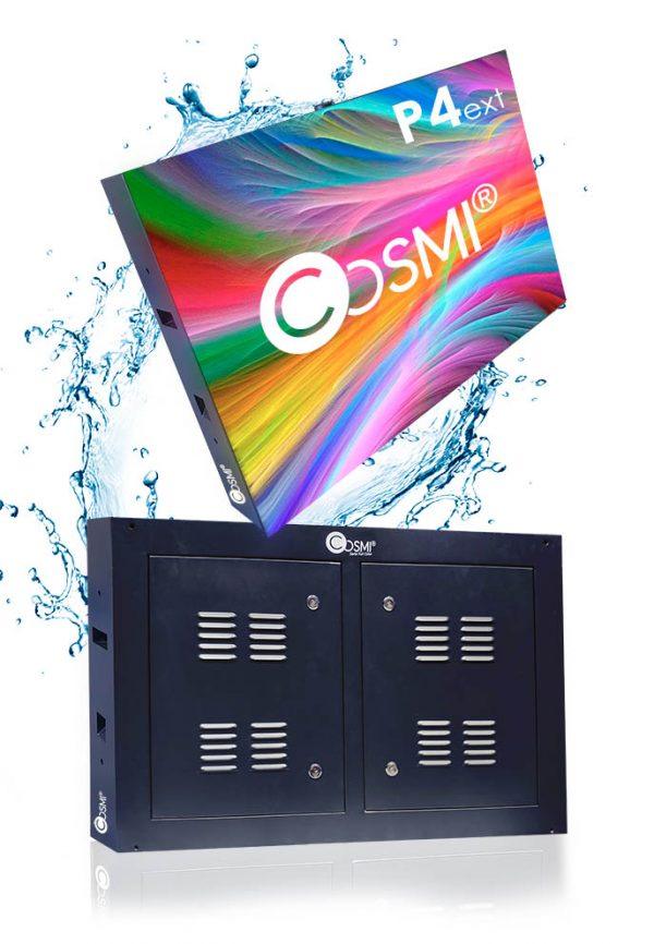 Ecran LED Full Color P4 EXTERIEUR Ouverture arrière-signaletique digitale