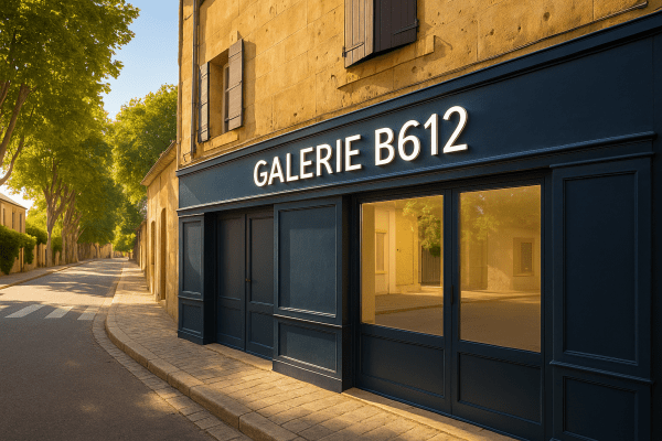 Création enseigne Galerie d’Art
