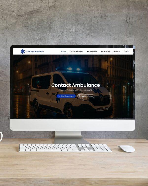 creation site internet ambulances