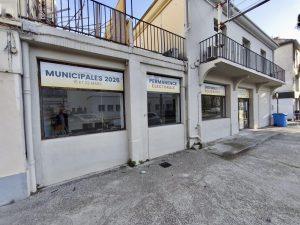 Enseigne local commercial Avignon pour élections