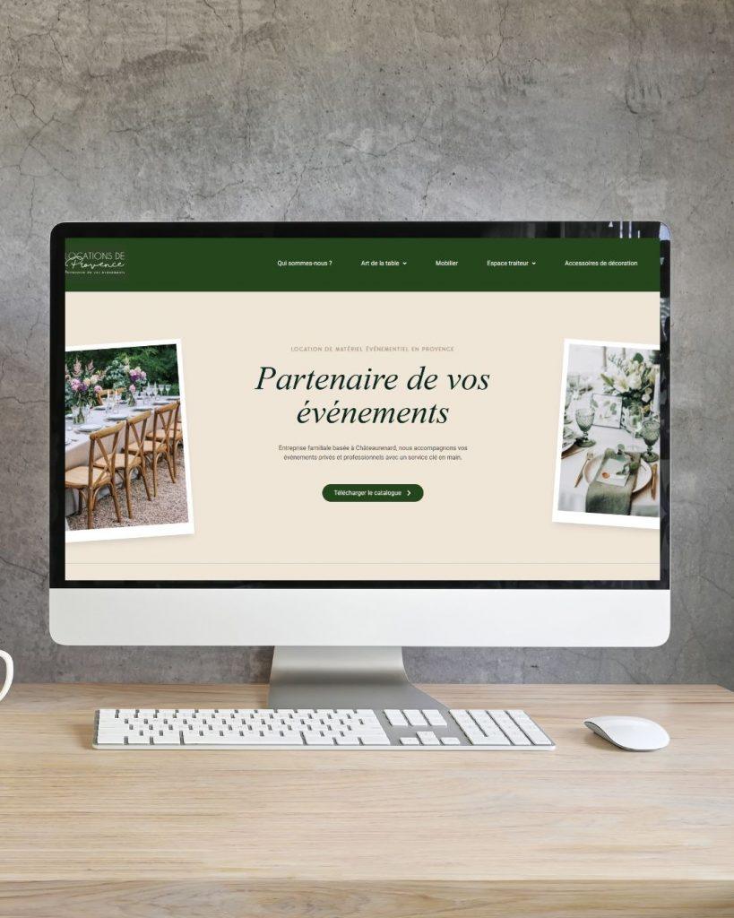 creation de site internet location evenementiel