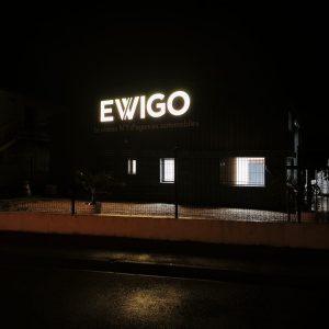 Enseigne lumineuse garage automobile
