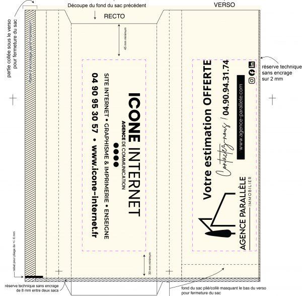 Création de sacs à pains personnalisés