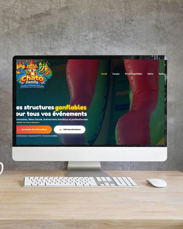 Création de site internet centre de loisirs