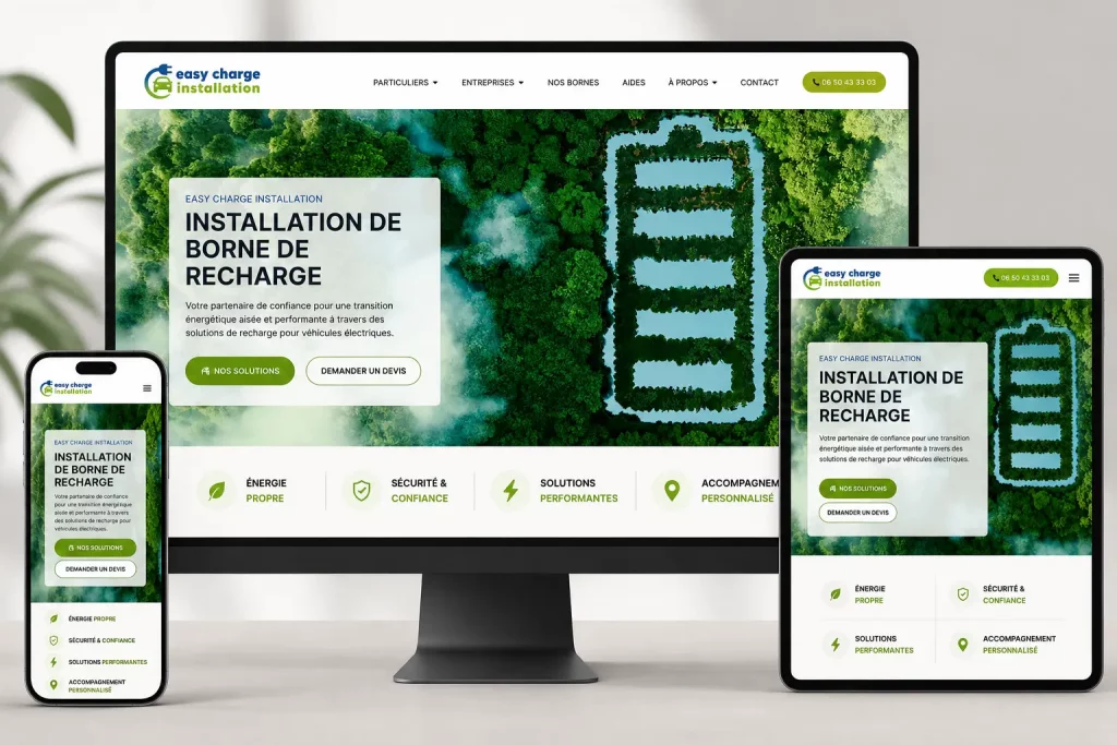 creation site internet bornes