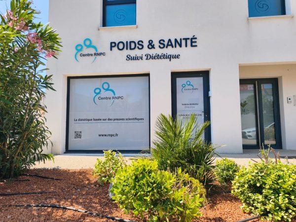 Façade du Centre RNPC « Poids & Santé », suivi diététique