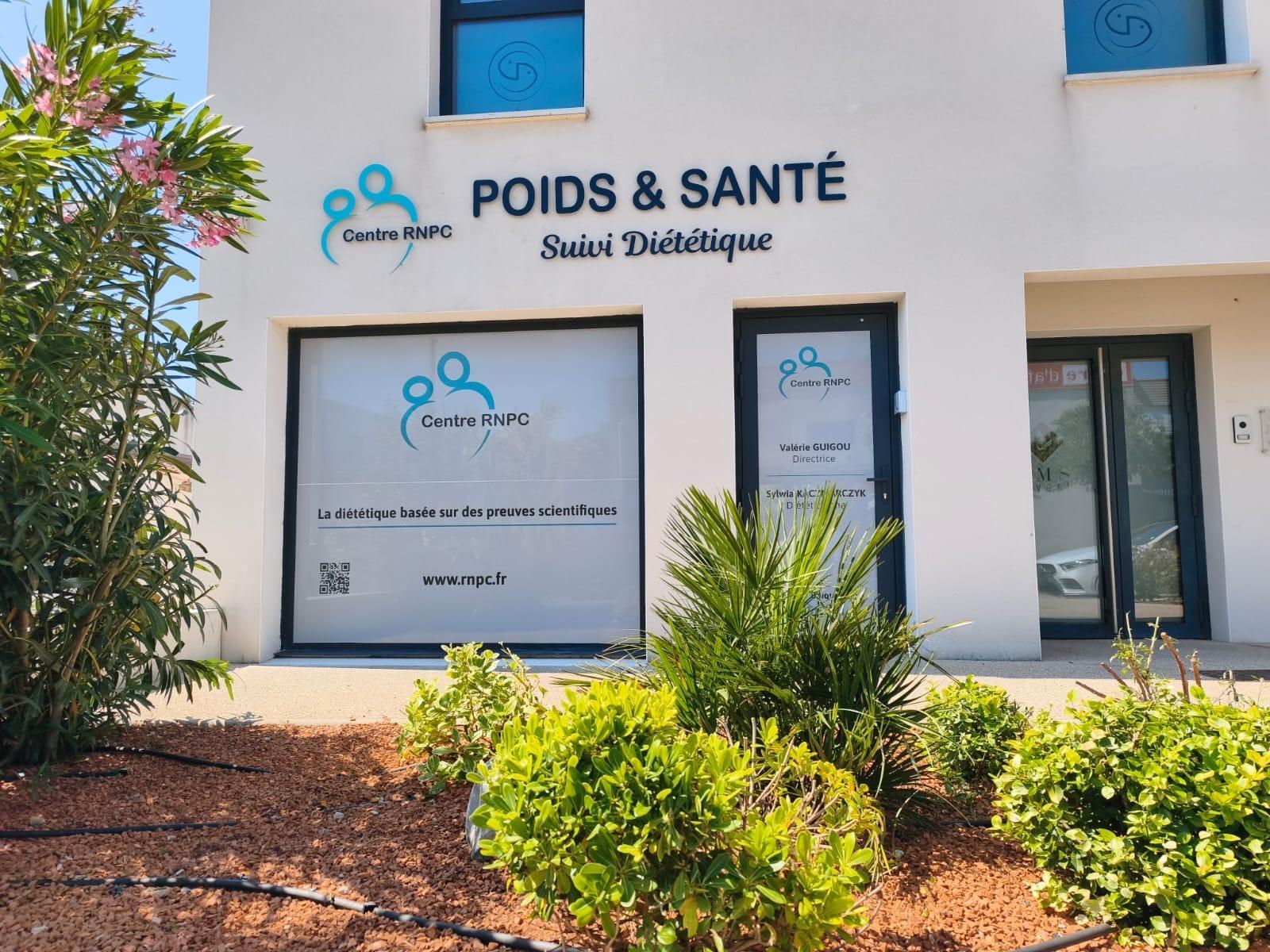 Façade du Centre RNPC « Poids & Santé », suivi diététique