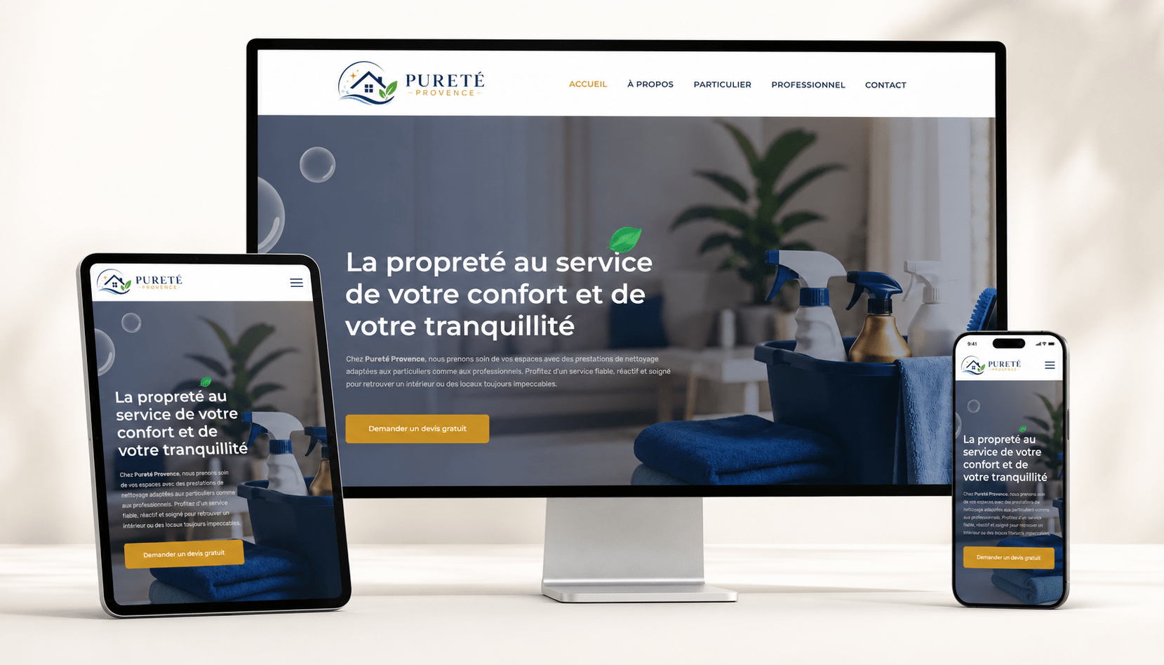 creation site internet purete provence